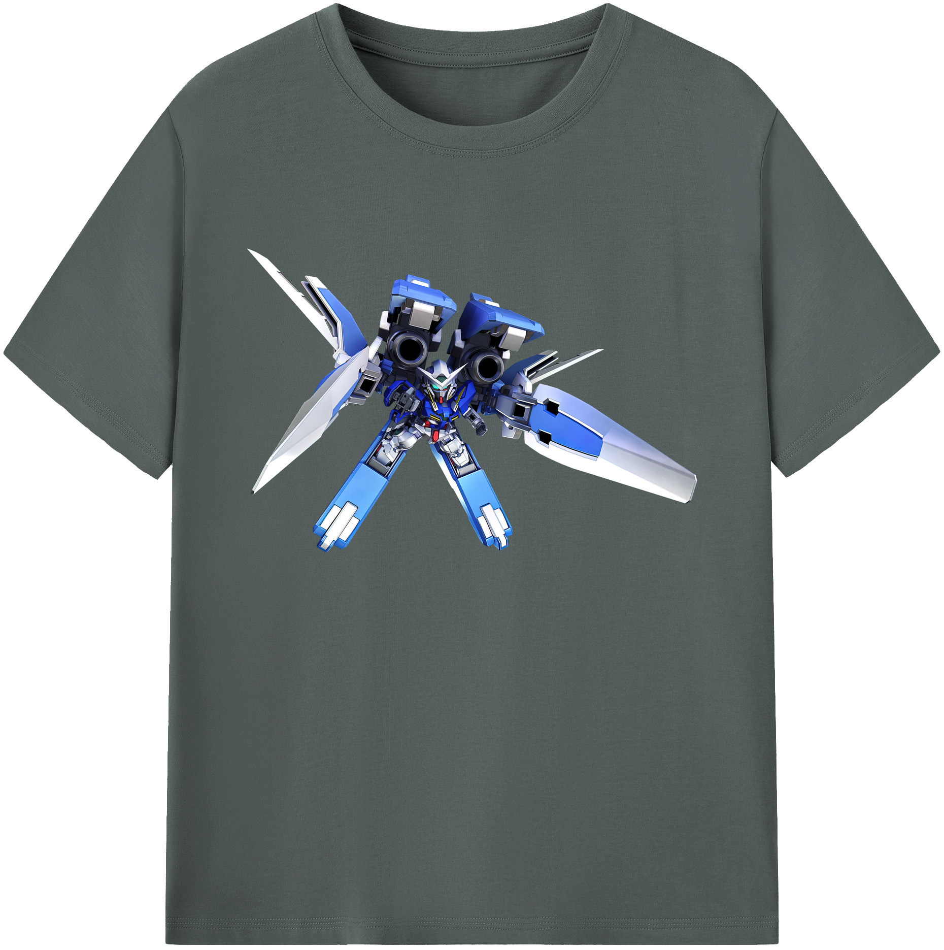 （画像用） 機動戦士ガンダム Mobile Suit Gundam 綿100％ メンズ半袖Tシャツ｜肌触りやわらか＆通気性